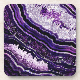 Porta-copo Arte digital prateada de Ametist