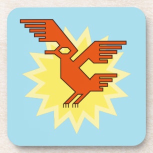 Porta-copo Arte geométrica moderna do pássaro do Condor