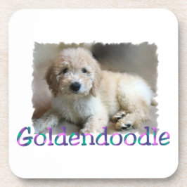 Porta-copo Arte Goldendoodle
