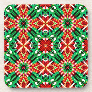 Porta-copo Arte Mandala Sonho Caleidoscópio