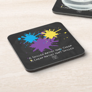 Porta-copo Arte Não É Barata