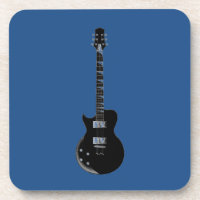 Arte Pop Azul-Guitarra