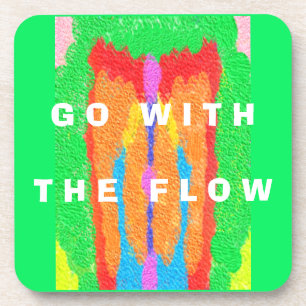 Porta-copo Artes abstrato puras e trapos supremo