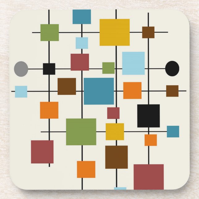 Porta-copo Artigo 1.3 Moderno do século médio (Frente)