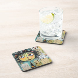 Porta-copo ArtLady 1 encantadora e angustiada