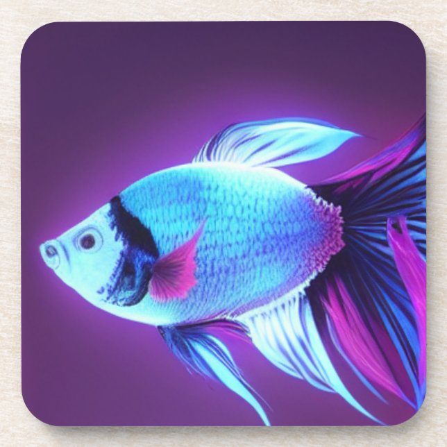 Porta-copo Artsy Fish (Frente)