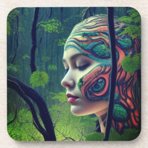 Porta-copo Artsy Lady