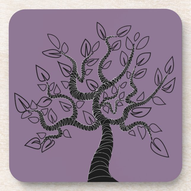 Porta-copo Árvore de Arte da Vida (Frente)