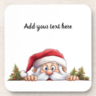 Porta-copo Árvore de Natal de Pequim Santa Claus
