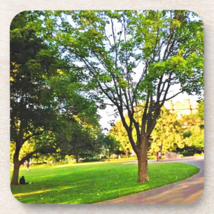 Porta-copo Árvores No Parque Ottawa. Comprar agora cortando C