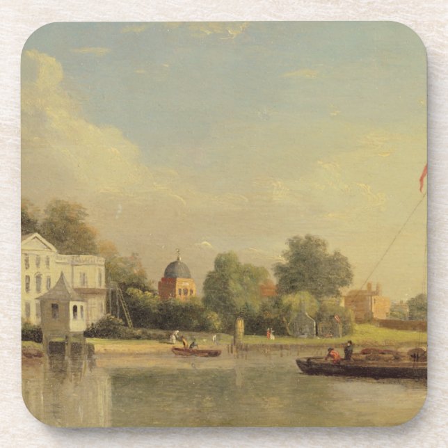 Porta-copo As 1688-1744) casas de campo de Alexander Pope (, (Frente)