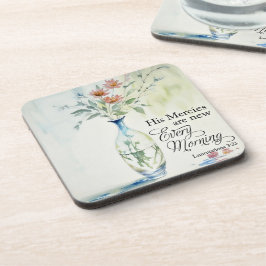 Porta-copo As compaixões dele são novas todas as manhãs