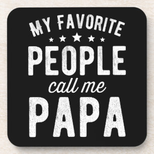 Porta-copo As Minhas Pessoas Favoritas Chamam-Me Papa