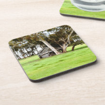 As Portas copos Antigas Do Caco De Madeira