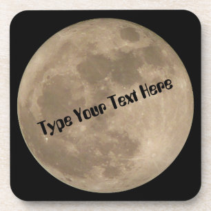 Porta-copo As portas copos da lua personalizam portas copos