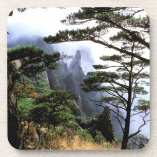 Porta-copo Ásia, China, Huanshan. A montanha amarela