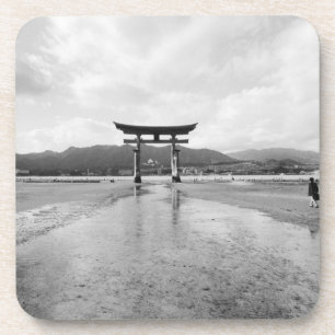 Porta-copo Ásia, Japão, Myajima. O Portão Torri