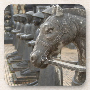 Porta-copo Ásia, Vietnã. Figuras e estátuas de cavalos