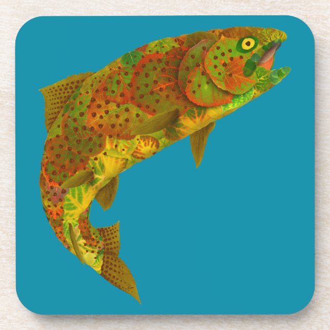 Porta-copo Aspen Arco-Íris Folha 6 (Frente)