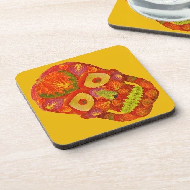 Porta-copo Aspen Folha Crânio 16 (Left Side)