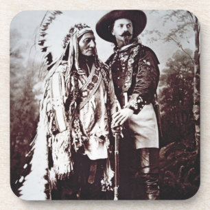 Porta-copo Assento Bull principal (1831-90) na excursão com