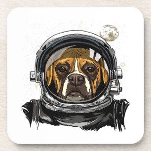 Porta-copo Astronauta Boxer Space Exploration Astronomy