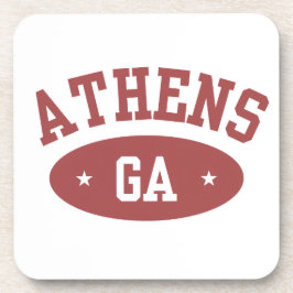 Porta-copo Athens, Georgia Vintage Sporty College Coasters