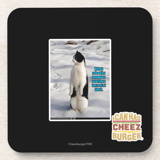 Porta-copo Aumentado por pinguins (Frente)