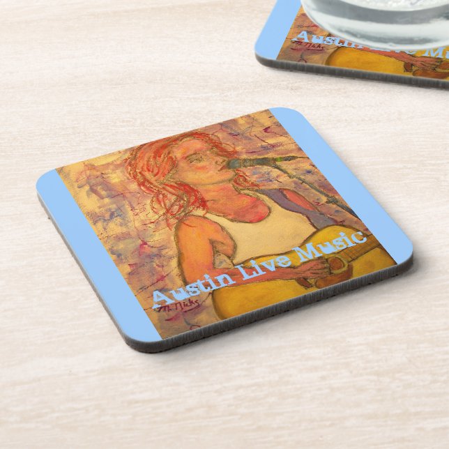 Porta-copo austin toca música (Left Side)