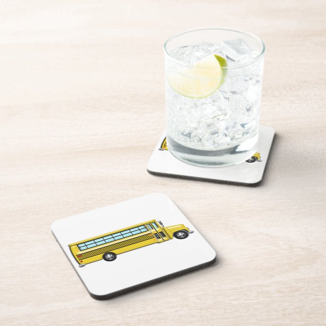 Porta-copo Auto escolar amarelo super (Lado Direito)