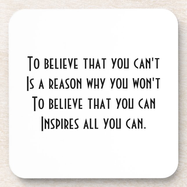 Porta-copo Autoconfiança (Frente)