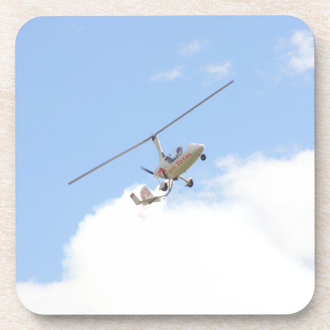 Porta-copo Autogyro em voo (Frente)