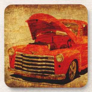 Porta-copo Automóvel velho clássico retro do camionete do