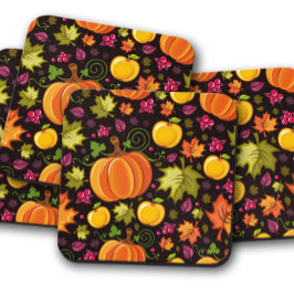Porta-copo Autumn Pumpkin Medley | Autumn Cork Beber Porta co
