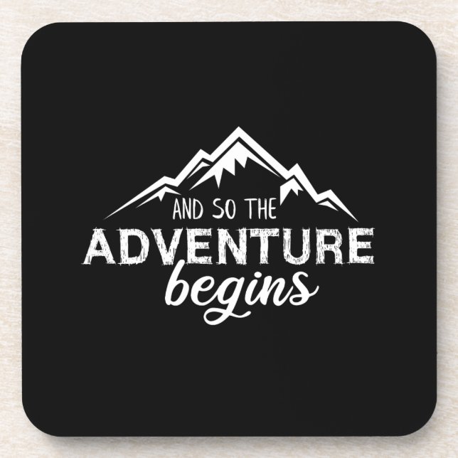 Porta-copo aventura começa (Frente)