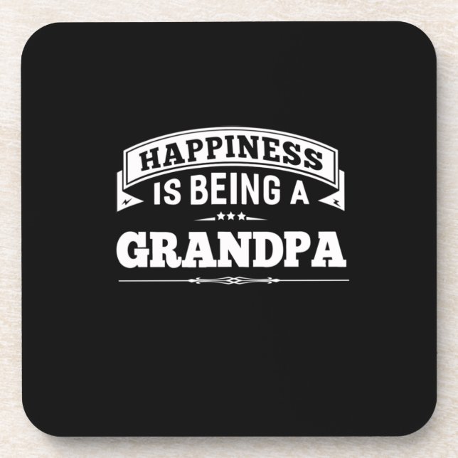 Porta-copo Avô Gift | Felicidade É Ser Avô (Frente)