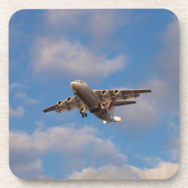 Porta-copo Avro RJ85 Jet pousando