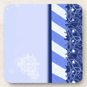 Porta-copo Azul do inverno