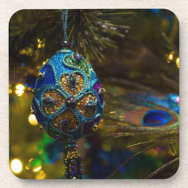 Porta-copo Azul vitoriano (Frente)