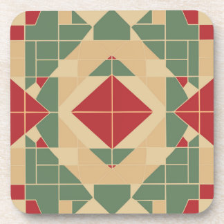 Porta-copo Azulejo Geométrico de Pastel Reggae