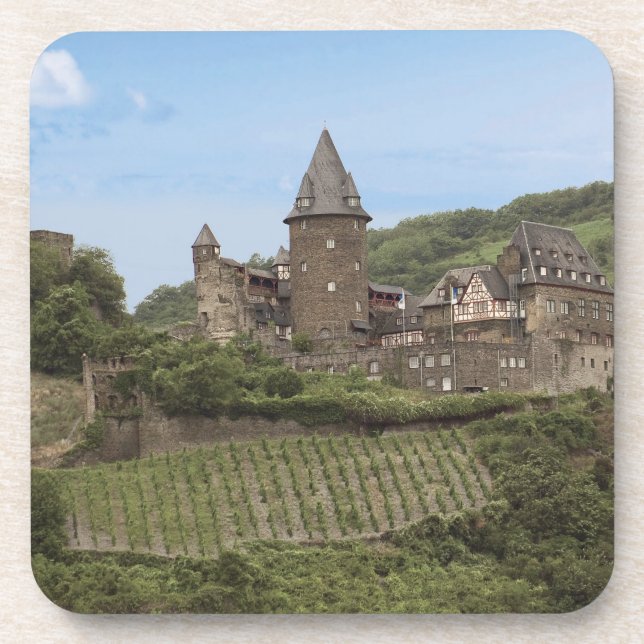 Porta-copo Bacharach, Alemanha, Castelo Stahleck, Palácio (Frente)
