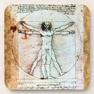 Porta-copo Bacia antiga do VITRUVIAN MAN