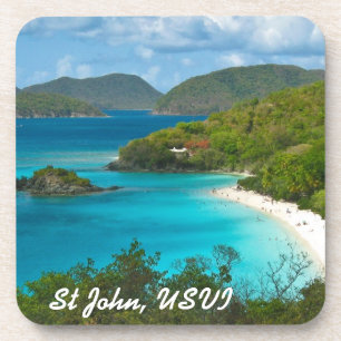 Porta-copo Baía do tronco, St John USVI
