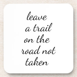 Porta-copo Balaio de Plástico Duro Estrada Não Escolhida