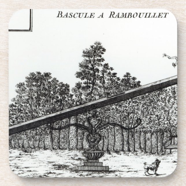 Porta-copo Balanço do jardim em Rambouillet, 'de DES N dos (Frente)