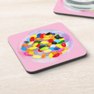 Porta-copo Balas coloridas doces gelatinosas