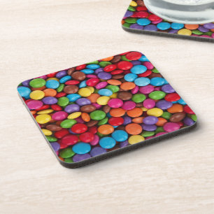 Porta-copo Balas de Botão Coloridas