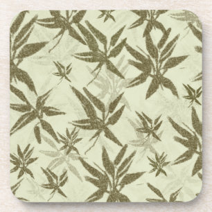 Porta-copo Bambu em Beige Sheers - padrão de superfície uni