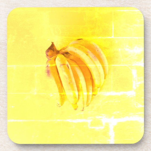 Porta-copo "Banana Amarela" Foto Grata. Comprar Agora (Frente)