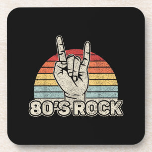 Porta-copo Banda de Rock Vintage Retro dos Anos 80